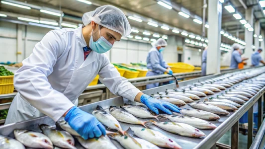 Planta procesadora de pescados y mariscos