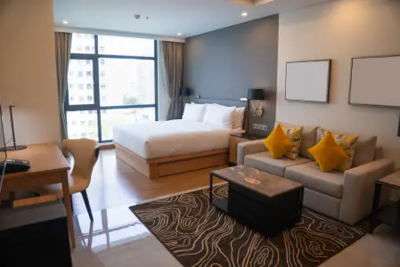 Interior de hotel abastecido por Yamar Global